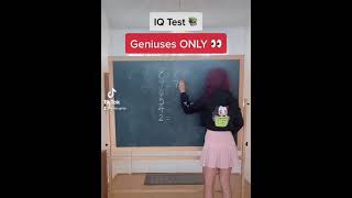 Only Geniuses Are Able To Solve This IQ Test