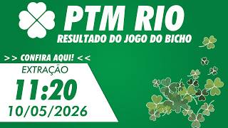 🍀 Resultado da PTM Rio 11:20 – Resultado do Jogo do Bicho PT Rio - 10/05/2026
