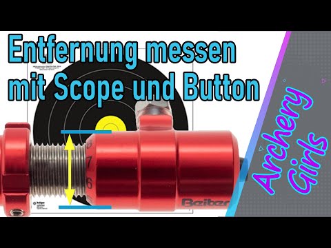 Are you still estimating or are you already measuring? Precisely aiming for gold in field archery.