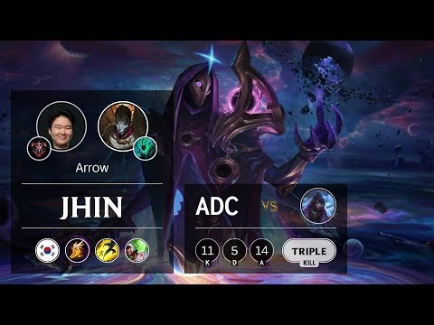 Jhin ADC vs Aphelios - KR Grandmaster Patch 10.2