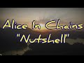 Alice In Chains - Nutshell (Lyrics)