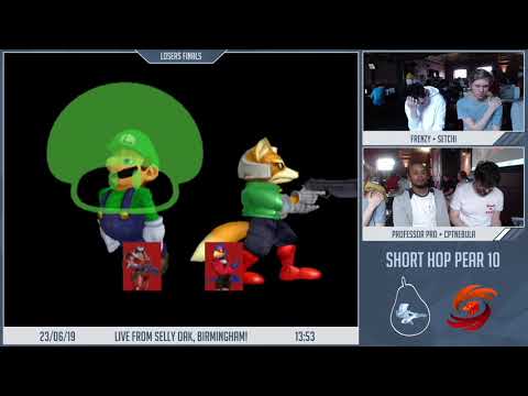 Frenzy + Setchi vs Professor Pro + CptNebula - Short Hop Pear 10 - Losers Finals