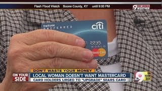 Local woman doesn't want Sears Mastercard