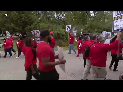 Pour la première fois, un président américain rejoint le piquet de grève