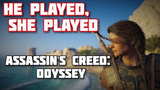 Husband and Wife Review Assassin's Creed Odyssey | He Played, She Played