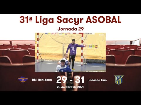 31ª Liga Sacyr ASOBAL J29: BM. Benidorm - Bidasoa Irun 29-31