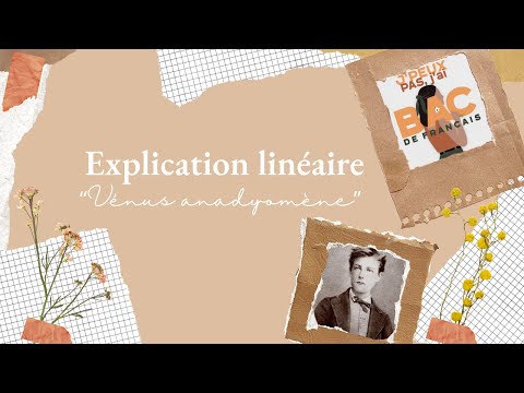 EXPLICATION LINÉAIRE "VÉNUS ANADYOMÈNE"