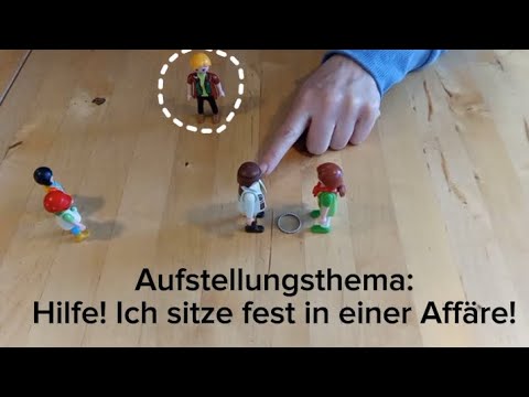 Systembrett-Aufstellung: Thema Affäre. Einzigartig bewegend, heilsam, kreativ und bunt!