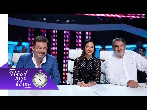 Nikad nije kasno - Cela emisija 02 - 30.09.2018.