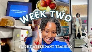 FLIGHT ATTENDANT TRAINING ❀ WEEK TWO ❀ Lots of Tests, How I’m Really Feeling, & More!
