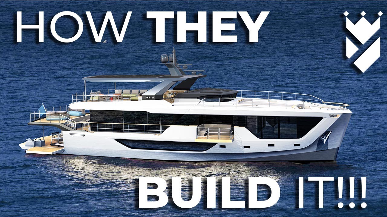 How a new 30 meter and a 37 meter explorer yacht are built at Numarine. In the beginning...