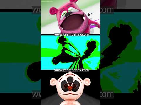 Gummibär GUMMY BEAR SONG BRAZILIAN PARODY IN 3 VERY COOL WEIRD COOL EFFECTS PART 1  #SHORTS