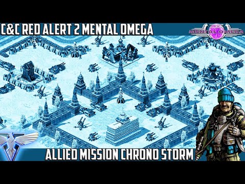 MENTAL OMEGA 3.3 Red Alert 2 - Allied Fan Mission CHRONO STORM