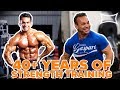 55 Years Old and Still Smashing Weight | Rich Gaspari Works Out @ Super Training Gym