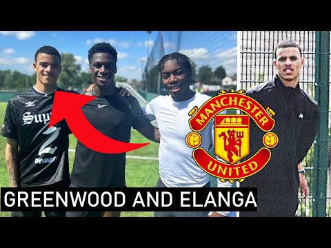 Mason Greenwood Spotted Training With Elanga As Man United Decision Close | Man Utd News