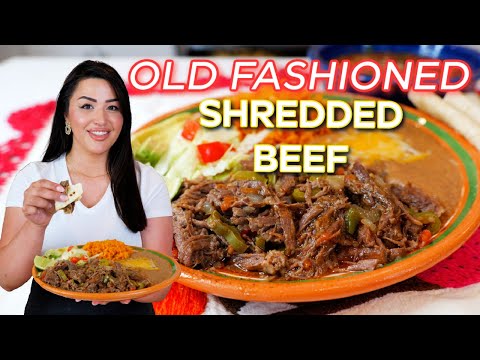 How to make The BEST Mexican Restaurant Shredded Beef Dinner Recipe | Carne deshebrada a la Mexicana