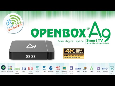 Openbox A9 Ultra HD - OTT Android 11 IPTV Box