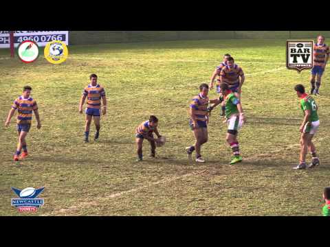 2015 Real NRL Round 10 Open Grade Highlights - Western Suburbs v Lakes United
