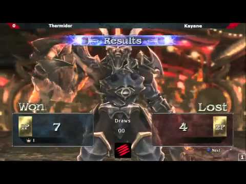 Evo 2013 Soul Cailbur V: Thermidor (Nightmare) vs Kayane (Viola, Leixia)