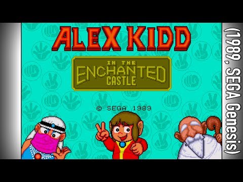 Is This Game Terrible? Alex Kidd in the Enchanted Castle (SEGA Genesis) - Let's Play Friday.