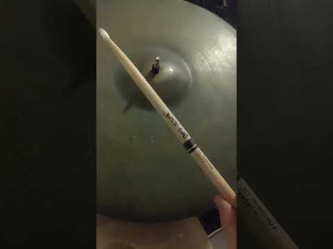 A. Zildjian 18" 50s Stamp Ride Cymbal Traditional image 7