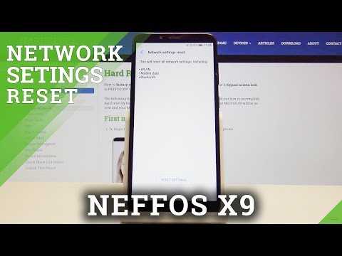 Reset Network Settings NEFFOS X9 - Fix Network Configuration