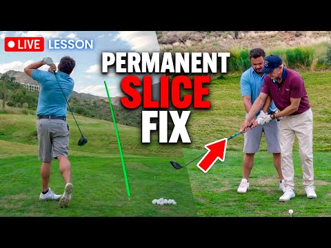 Hank Haney Fixes High Handicap Golfers Nasty Slice (Live)