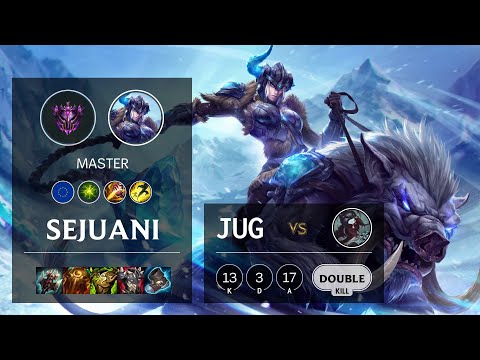 Sejuani Jungle vs Kayn - EUW Master Patch 10.25