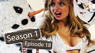 Funny - Comic Con Scare Prank With A Fake Snowman