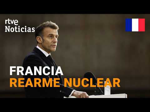 Macron announces France's nuclear rearmament due to the conflict in the Middle East | RTVE News