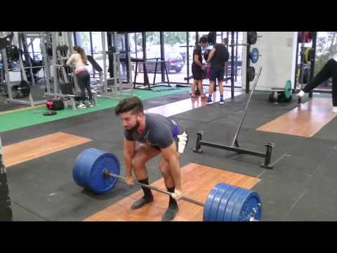 220kg x 5 Deadlift - Karl DiFalco