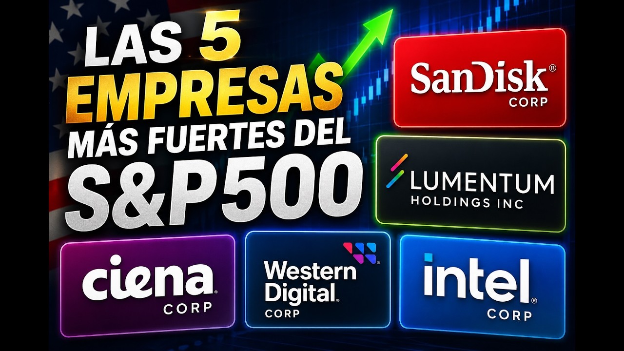 🚨 Las 5 acciones MÁS FUERTES del S&P 500 en este momento (El dinero inteligente se adelanta)