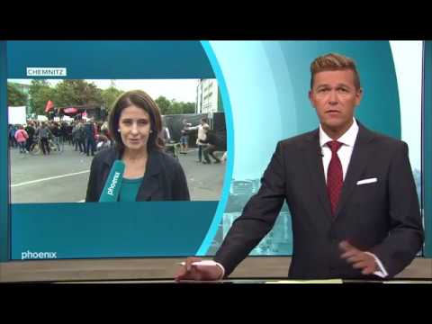 phoenix Reporterin Constanze Abratzky zur Lage in Chemnitz am 01.09.2018