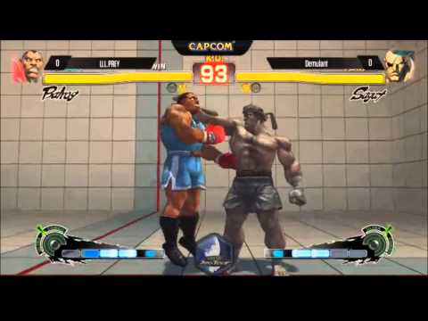 Capcom Pro Tour VSF4 - LLL RSD Prey (Balrog) vs Demulant (Sagat)