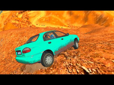 GTA 4 Cliff Drops & Crashes (Real Cars Mods) ep.15