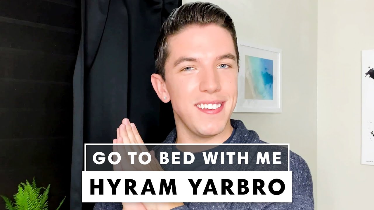 Skincare By Hyram’s Nighttime Skincare Routine | Go To Bed With Me | Harper's BAZAAR