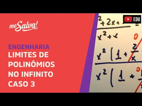 Me Salva! Cálculo - Tudo sobre Limites - Limites de polinômios no infinito caso 3