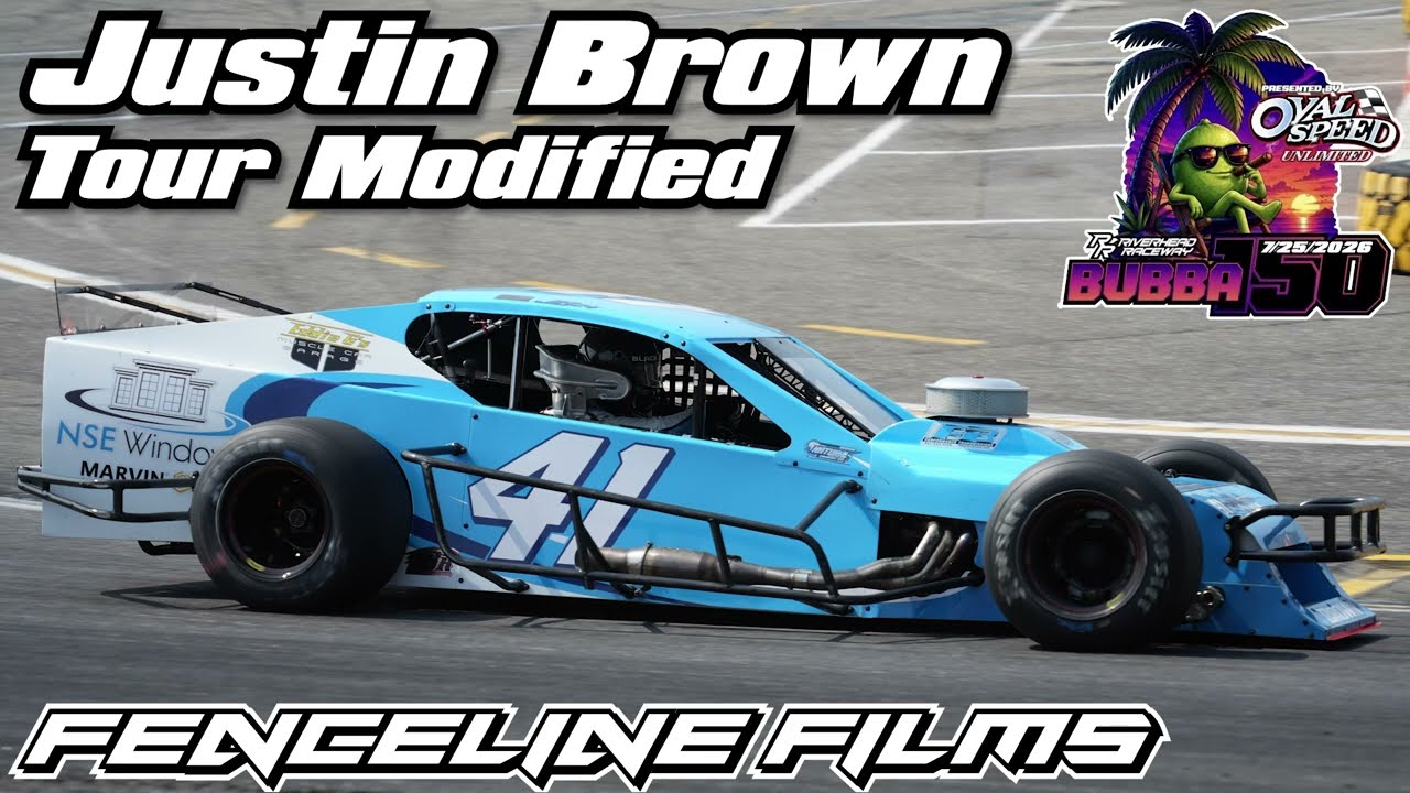 Justin Brown Tour Modified at Riverhead Raceway