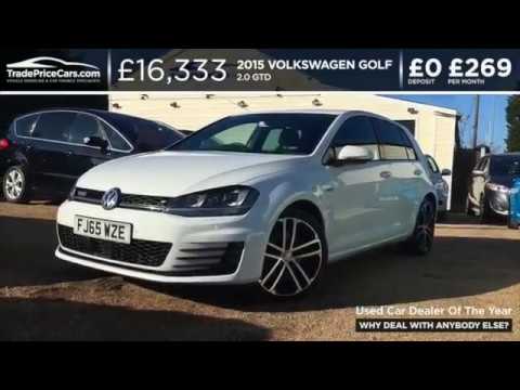 VOLKSWAGEN GOLF 2.0 GTD (2015) | £16,333 | £0 DEPOSIT £269 PER MONTH