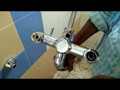 Bath mixer, wall mixer, plumbing for mixer