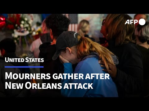 Mourners and football fans gather as Bourbon Street reopens after New Orleans attack | AFP