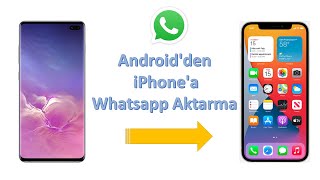 Android'den iPhone'a (ios'a) Kayıpsız Whatsapp Aktarma (Kolay Hızlı Anlatım)