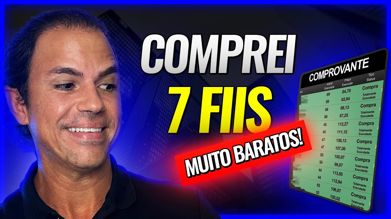 ENCHI O CARRINHO DE FUNDOS IMOBILIÁRIOS (FIIS) BARATOS!