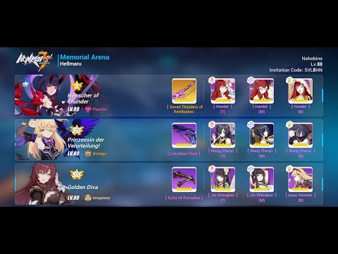 Honkai Impact 3 | EX MA Hellmaru 31840 | HT (S2) PV GD
