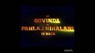 Rangeela raja 2018 movie trailer Govinda is back