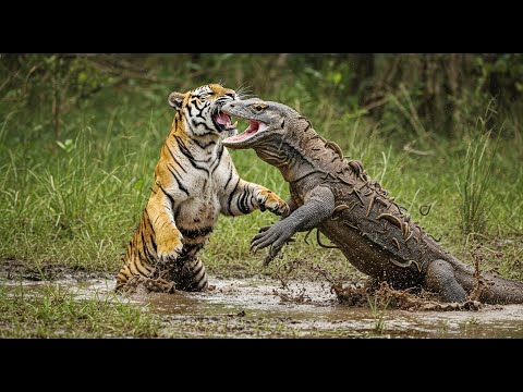 Komodo Dragon Epic Battles | Survival of the Fittest in the Wild