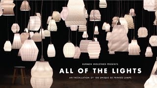 3D printed lamp shades