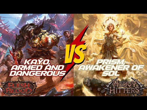 Daily FaB #177 | Kayo vs. Prism | Flesh and Blood | Heavy Hitters