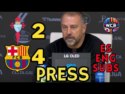 FLICK PRENSA CELTA 2 - 4  FC BARCELONA LA LIGA J12 | ES + ENG SUBS