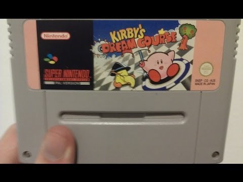 Kirby's Dream Course (snes) - Let's play part 1: Tutorial land
